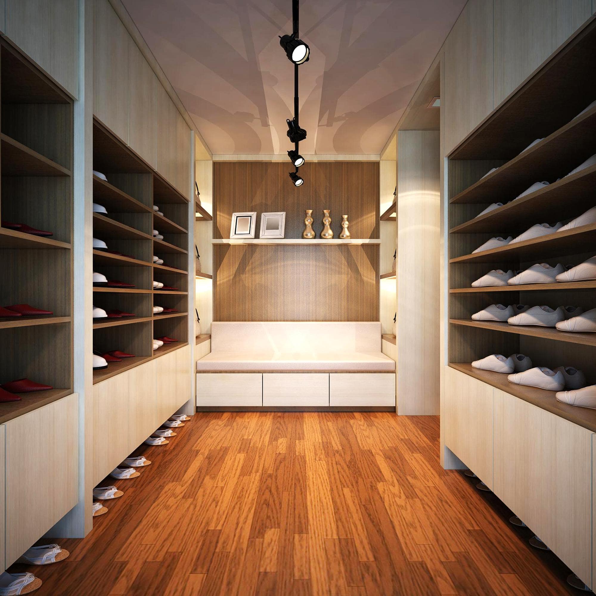 Een inloopkast in huis!